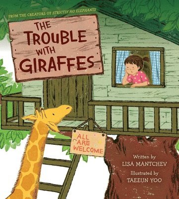 Lisa Mantchev - Trouble with Giraffes, Inbunden