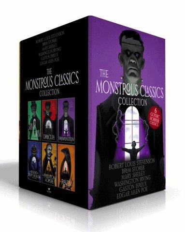 Robert  Louis Stevenson, Bram Stoker, Mary Shelley, Washington Irving, Gaston Leroux, Edgar Allan Poe - Monstrous Classics Collection (Boxed Set), Häftad