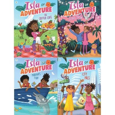 Dela Costa - The Isla of Adventure Collected Set #2: The Critter Café; Island Snow; Marina's Turf; City Pals, Häftad