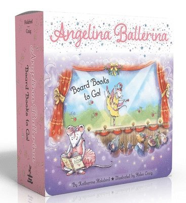 bokomslag Angelina Ballerina Board Books to Go! (Boxed Set)