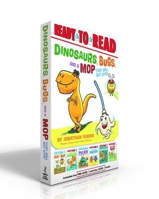 Dinosaurs, Bugs, and a Mop That Will Not Stop (Boxed Set): The Bug in the Bog; Nothing Fits a Dinosaur; Pill Bug Does Not Need Anybody; Try a Bite, Tr 1