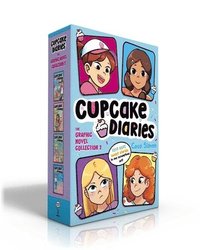 bokomslag Cupcake Diaries the Graphic Novel Collection 2 (Boxed Set): Katie, Batter Up! the Graphic Novel; Mia's Baker's Dozen the Graphic Novel; Emma All Stirr