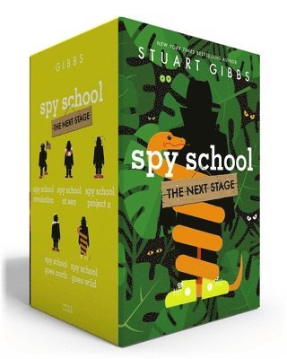 Spy School the Next Stage (Boxed Set): Spy School Revolution; Spy School at Sea; Spy School Project X; Spy School Goes North; Spy School Goes Wild