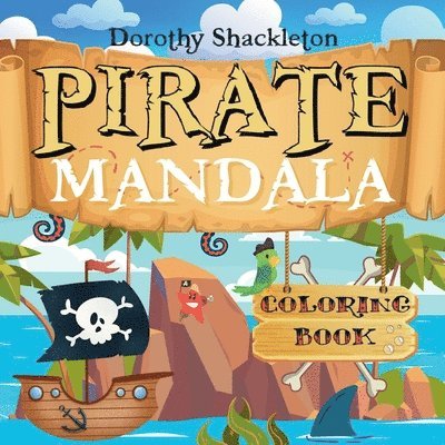 Pirate Mandala Coloring Book 1