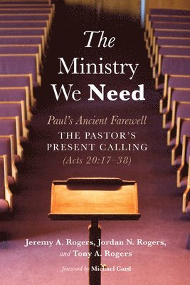 bokomslag Ministry We Need