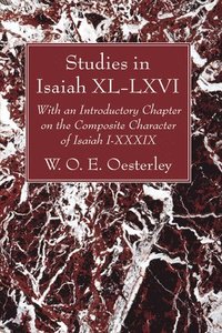 bokomslag Studies in Isaiah XL-LXVI