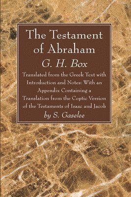 bokomslag The Testament of Abraham