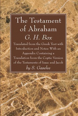 The Testament of Abraham 1