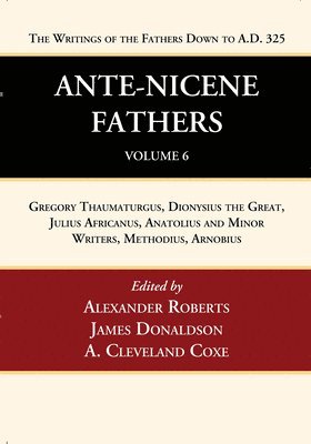 bokomslag Ante-Nicene Fathers