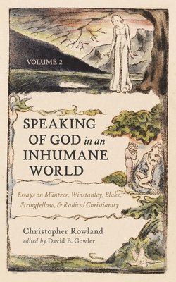 Christopher Rowland, David B Gowler - Speaking of God in an Inhumane World, Volume 2, Häftad
