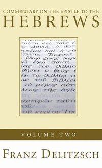 bokomslag Commentary on the Epistle to the Hebrews, Volume 2