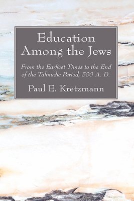 Education Among the Jews 1