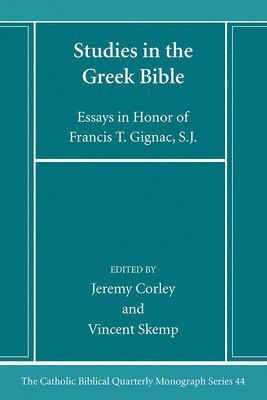 bokomslag Studies in the Greek Bible