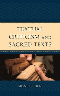 bokomslag Textual Criticism and Sacred Texts