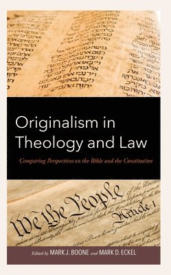 bokomslag Originalism in Theology and Law