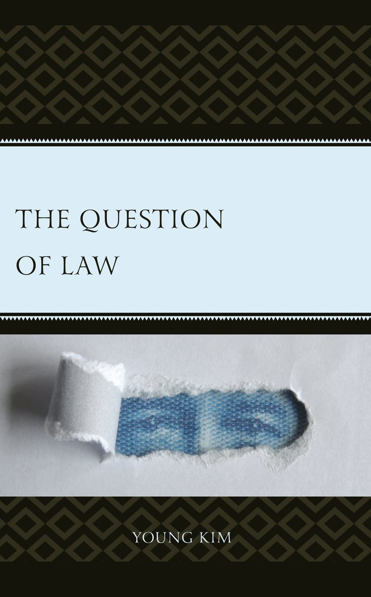Young Kim - Question of Law, Inbunden