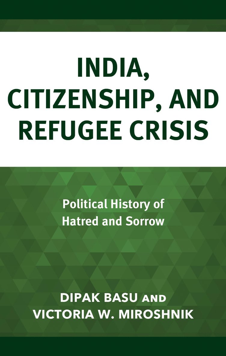 India, Citizenship, and Refugee Crisis 1