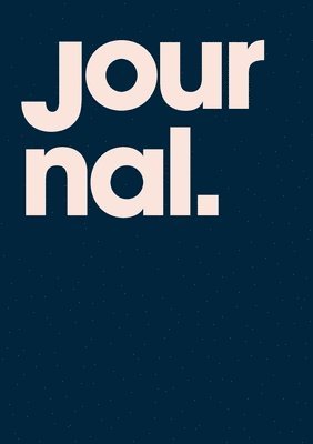Journal, Häftad
