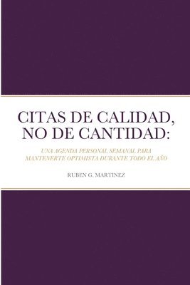 bokomslag Citas de Calidad, No de Cantidad