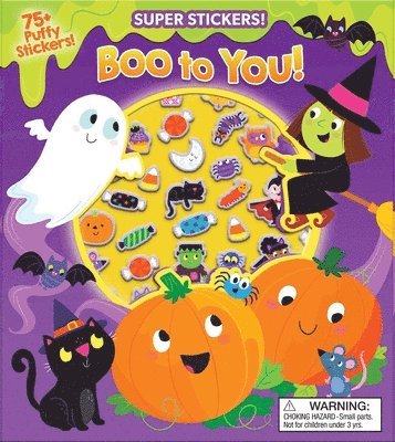 Halloween Super Puffy Stickers! Boo to You! 1