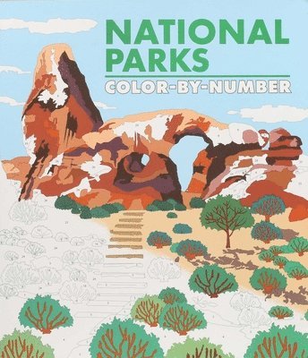 Editors of Thunder Bay Press - National Parks Color-By-Number, Häftad
