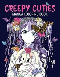bokomslag Creepy Cuties Manga Coloring Book