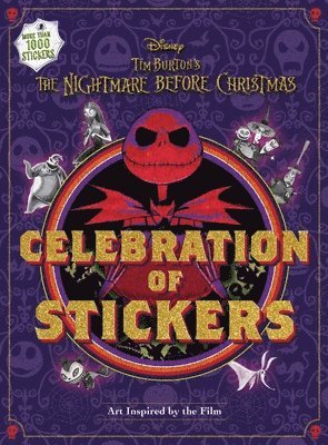 bokomslag Disney Tim Burton's the Nightmare Before Christmas Celebration of Stickers