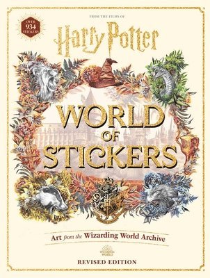Editors of Thunder Bay Press - Harry Potter World of Stickers - Sticker Book for Teens and Adults, Officially Licensed, Inbunden