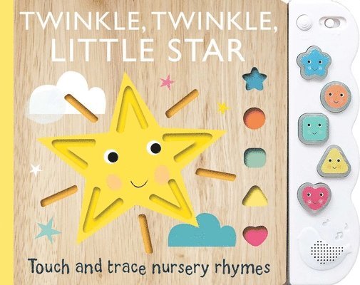 Editors of Silver Dolphin Books - Touch and Trace Nursery Rhymes: Twinkle, Twinkle Little Star with 5-Buttton Light and Sound, Kartonnage