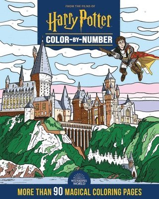Editors of Thunder Bay Press - Harry Potter Color-by-Number - Coloring Book for Teens and Adults, Officially Licensed, Häftad