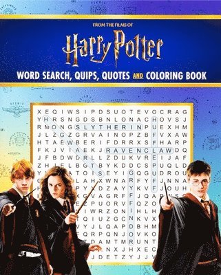 bokomslag Harry Potter Word Search, Quips, Quotes, and Coloring Book