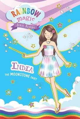 bokomslag Rainbow Magic Jewel Fairies #1: India the Moonstone Fairy