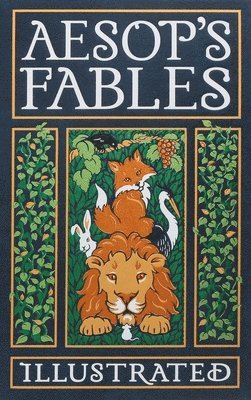 Aesop - Aesop's Fables Illustrated (Deluxe Leatherbound Edition), Inbunden