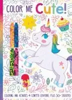Color Me Cute! with Confetti Crayons and Stickers, Häftad