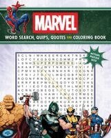 Editors of Thunder Bay Press - Marvel Word Search, Quips, Quotes and Coloring Book, Häftad
