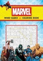 Editors of Thunder Bay Press - Marvel Word Search and Coloring Book, Häftad