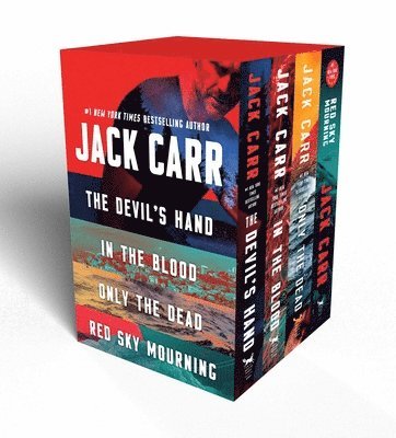 Jack Carr - Jack Carr Terminal List Boxed Set 2: The Devil's Hand, in the Blood, Only the Dead, Red Sky Mourning, Häftad