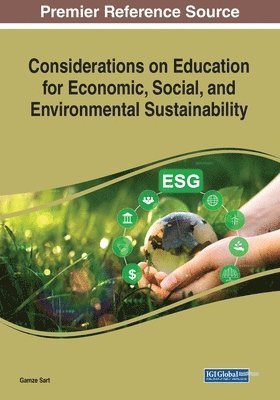 bokomslag Considerations on Education for Economic, Social, and Environmental Sustainability