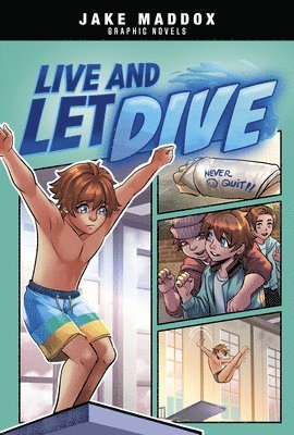 Jake Maddox - Live and Let Dive, Inbunden