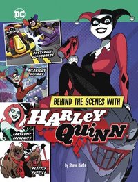 bokomslag Behind the Scenes with Harley Quinn