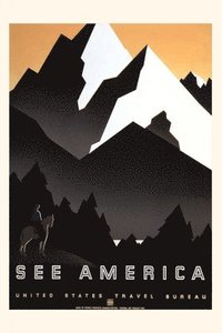 bokomslag Vintage Journal Stylized Mountains