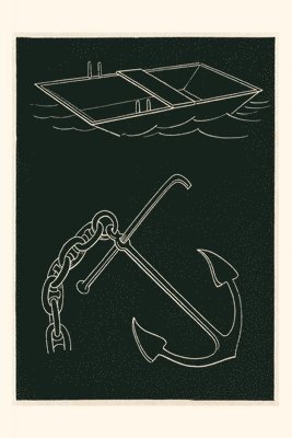 bokomslag Vintage Journal Rowboat and Anchor