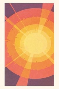 bokomslag Vintage Journal Sunburst Pattern