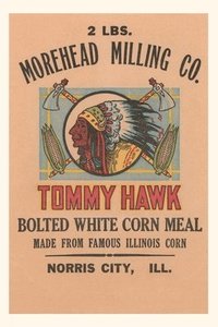bokomslag Vintage Journal Cornmeal Sack Label