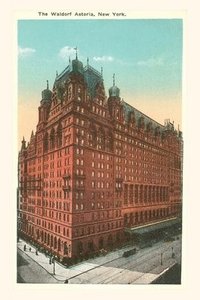 bokomslag Vintage Journal Waldorf-Astoria Hotel, New York City