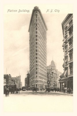 Vintage Journal Flatiron Building, New York City 1