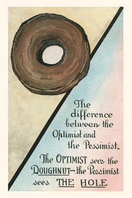 bokomslag Vintage Journal Difference between Optimist and Pessimist