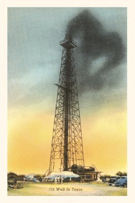 Vintage Journal Gusher in Texas Oil Well 1