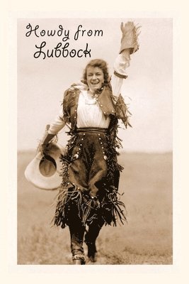 Vintage Journal Howdy from Lubbock 1