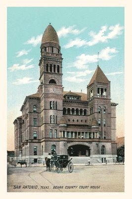 bokomslag Vintage Journal Bexar County Courthouse, San Antonio